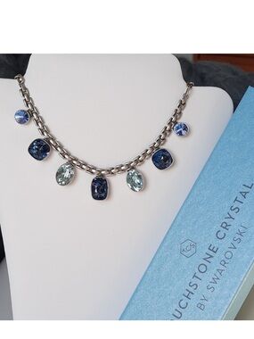 Touchstone Crystal by Swarovski Basketweave statement